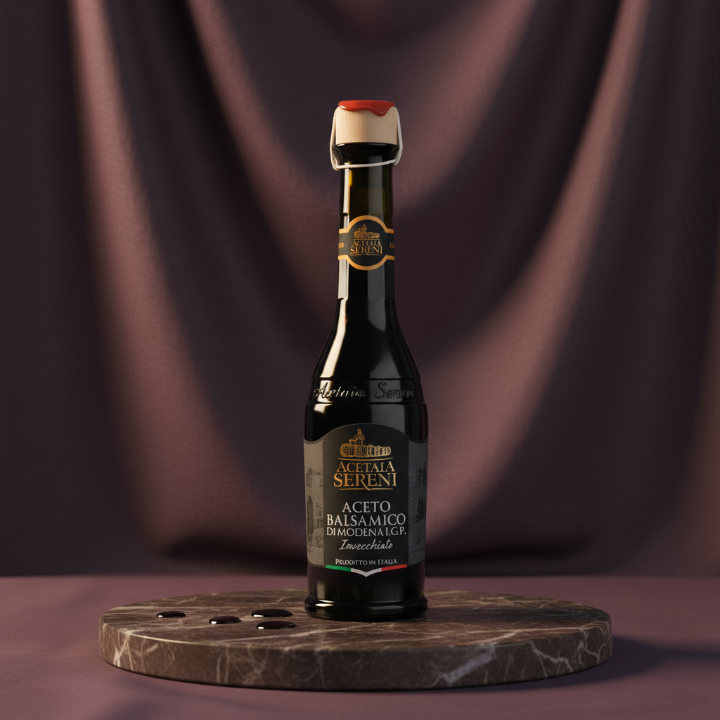 A collection of Arrivato's Balsamic Vinegar of Modena bottles